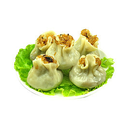 一碟台湾包子设计素材