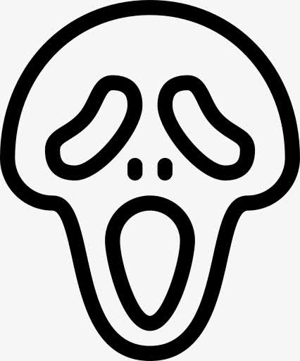 鬼脸万圣节杀手面具谋杀可怕的恐