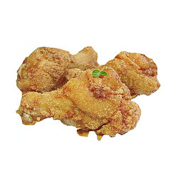 产品实物油炸翅根炸翅三个