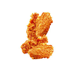 产品实物外酥里嫩翅中炸翅四个