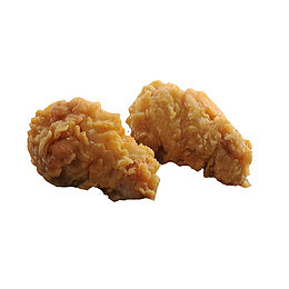 产品实物一对炸翅
