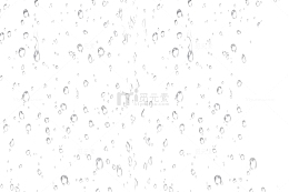 雨滴免抠装饰图案