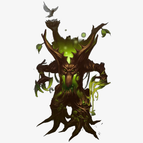 游戏中的老树妖