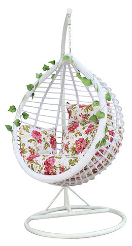 小绵羊藤艺室内吊篮椅