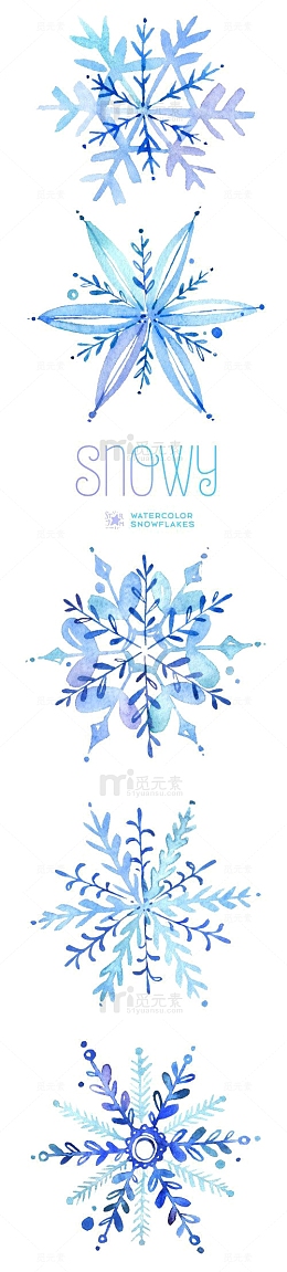 雪花印花