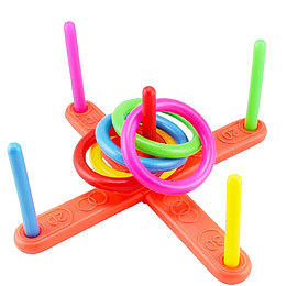 红色十字型套圈圈游戏