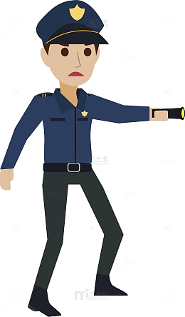 卡通警卫