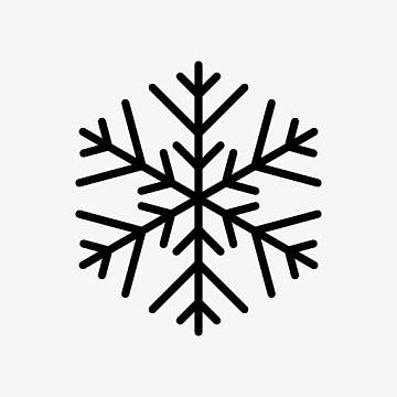 六角雪花符号图标