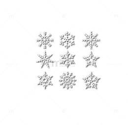 9种雪花