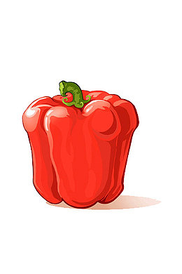 红色灯笼椒