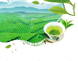 免抠白色杯子里的春茶