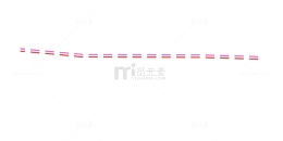简约双重粉色曲线