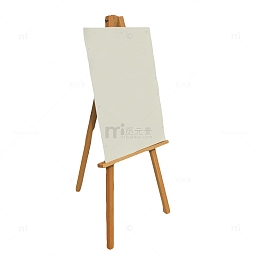 白色画纸油画架子