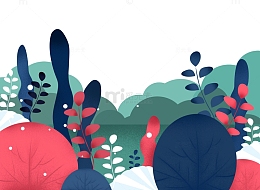 简约小清新春天海报