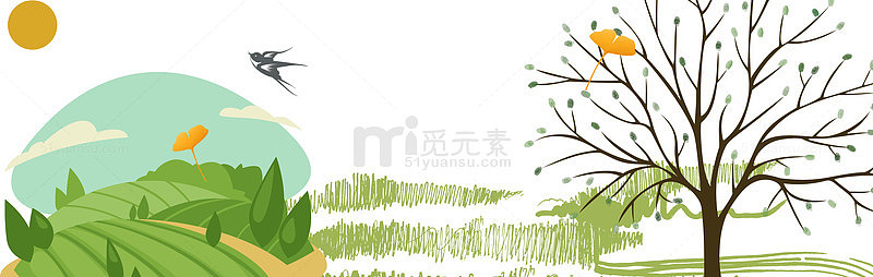 我们一起去春游场景
