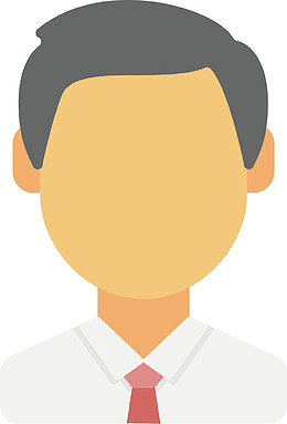 矢量图商务男士头像