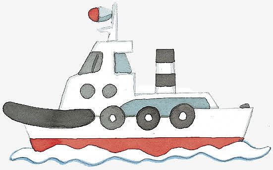 游轮卡通素材_游轮卡通图片元素-觅元素