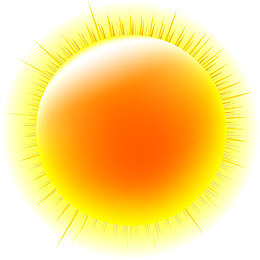 大气金色太阳