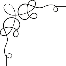 欧式古典边角纹样