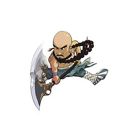 卡通手绘鲁智深