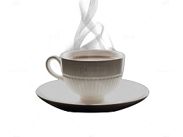 白色热茶茶杯
