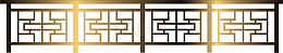 中式塑钢装饰门窗