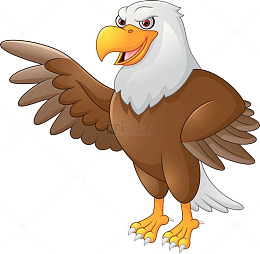 叉腰说话的老鹰