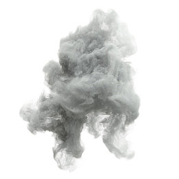 蓝色简约装饰虚幻烟雾设计图