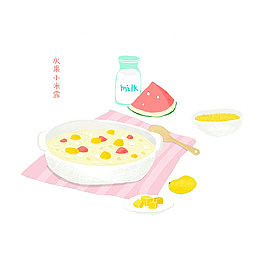 水果西米露