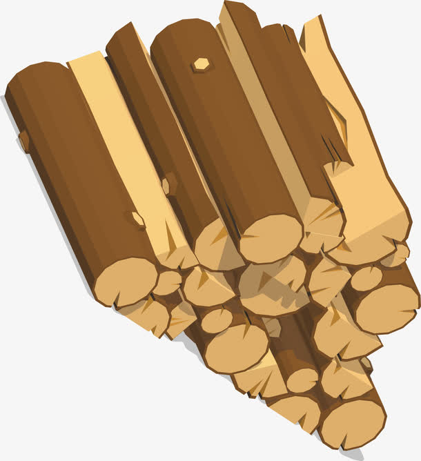 手绘木柴烤火煮饭