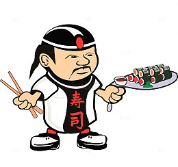 做寿司的厨师