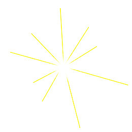 炫彩动感线条放射效果