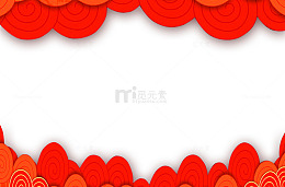红色幕帘帷幕装饰