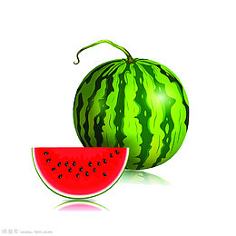 大西瓜插画