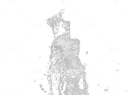 一滩白水