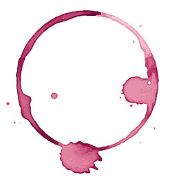 涂鸦水彩水墨圆圈设计元素