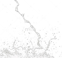 一滩白水