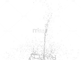 一滩白水