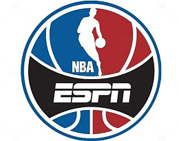 红蓝色篮球NBALOGO