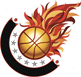 一个霸气的篮球标志