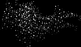 白色清新星星