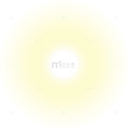 黄色梦幻光芒