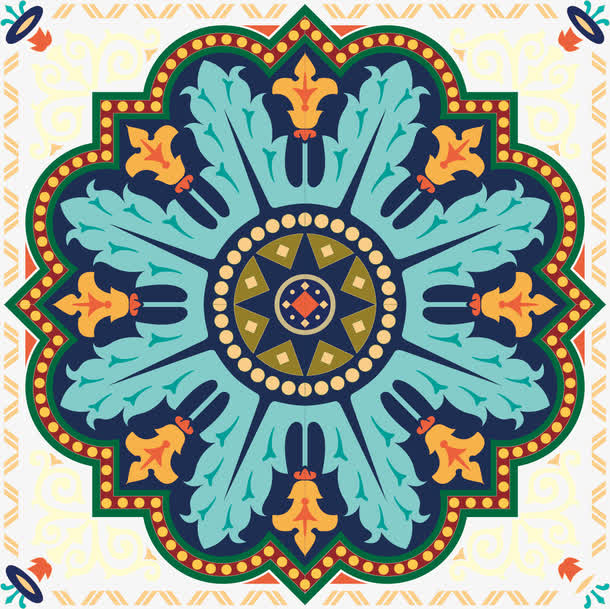 创意图案印染素材