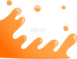 矢量手绘蜂蜜液体