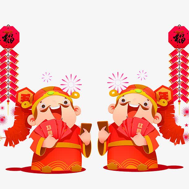春节海报装饰背景设计