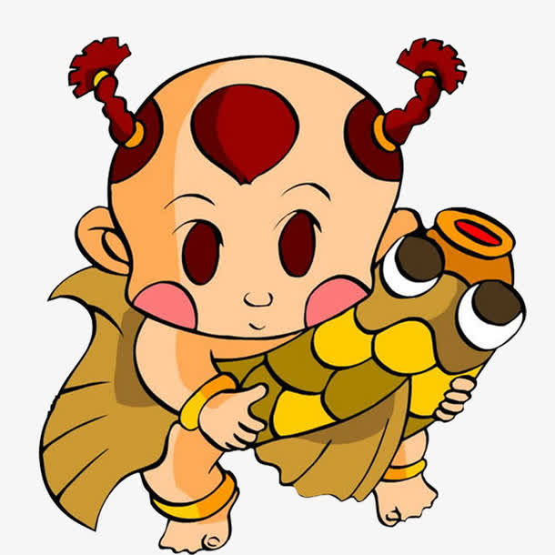 2018年年有余卡通年画设计