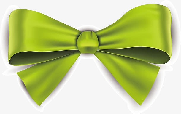 绿色蝴蝶结设计