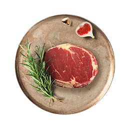 眼肉牛排摄影作品