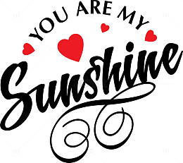 手绘sunshine英文字体设计