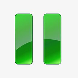 简约的绿色等号标识符png